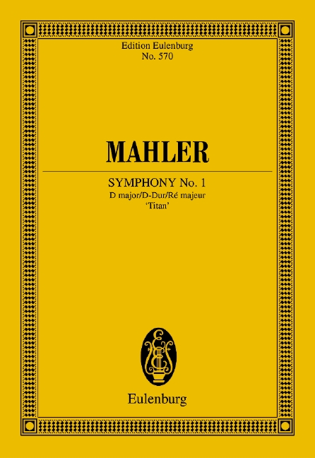 Mahler, Sinfonie D-Dur Nr.1 Studienpartitur