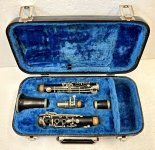 Adler R.O. Es-Klarinette, Deutsches System, 15 Klappen, ca. 1920 Adler R.O. Es-Klarinette, Deutsches System, 15 Klappen, ca. 1920